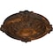 Ekena Millwork Hamilton Ceiling Medallion (Fits Canopies up to 3 3/4"), Hand-Painted Rust, 17 3/8"OD x 1 3/4"P CM17HARUS - alternate 3